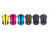 Εικόνα MOUSE A4TECH Q3-310 GLASSRUN BLUE