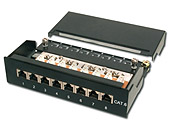 Εικόνα PATCH PANEL DIGITUS 8 PORT CAT6e 10"STP