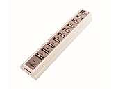 Εικόνα HUB USB LOGILINK 10PORT UA0095 WHITE