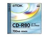 Εικόνα CD ΚΕΝΑ TDK 80MIN