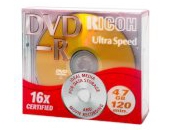 Εικόνα DVD-R ΚΕΝΑ RICOH 16x 4.7GB SLIM