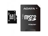 Εικόνα RAM SD HC MICRO 4GB Α-DATA CLASS4+ADAPT