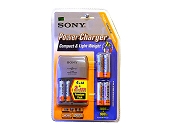 Εικόνα ΦΟΡΤΙΣΤΗΣ ΜΠΑΤΑΡΙΩΝ SONY 4ΧΑΑΑ+2ΧΑΑΑ