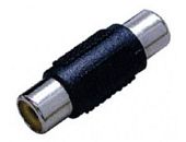 Εικόνα ADAPTOR RCA ΠΛΑΣΤ.ΝΙΚΕΛ ΘΗΛ/RCΑ ΘΗΛ BLK
