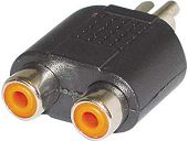 Εικόνα ADAPTOR RCA PLUG-2XRCA SOCKETS
