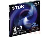Εικόνα BD-R ΚΕΝΑ TDK BLUE-RAY 50GB DUAL LAYER