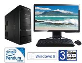 Εικόνα Η/Υ EXPERT PROFESSIONAL Με 4GB Μνήμη, Δίσκο 500GB, WINDOWS 8 και όλα τα απαραίτητα STANDARD για Υψηλή Αξιοπιστία + MONITOR LCD 19" 