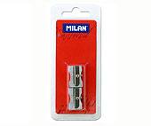 Εικόνα ΞΥΣΤΡΑ MILAN 80053BL2 ΜΕΤΑΛΙΚΗ x2