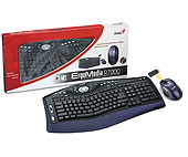 Εικόνα KEYBOARD GENIUS OPT.WIREL.ERG0R710 BL/B