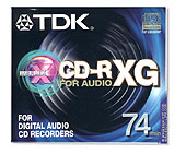 Εικόνα CD-R ΚΕΝΑ TDK XG-80MIN AUDIO