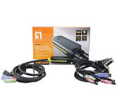Εικόνα SWITCH L1 KVM-0260 2PORT USB DVI W/AUDI