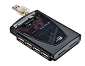 Εικόνα HUB CYBER POWER 4Port USB2.0 RECH.ΒΑΤΤΕ