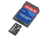 Εικόνα RAM MICRO SD 2GB SANDISK Ε11 + ADAPTER