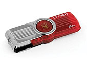 Εικόνα FLASH DISK KINGSTON DT101G2 8GB RED