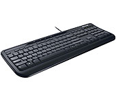Εικόνα KEYBOARD MICR. WIRED 600 USB GR BLACK
