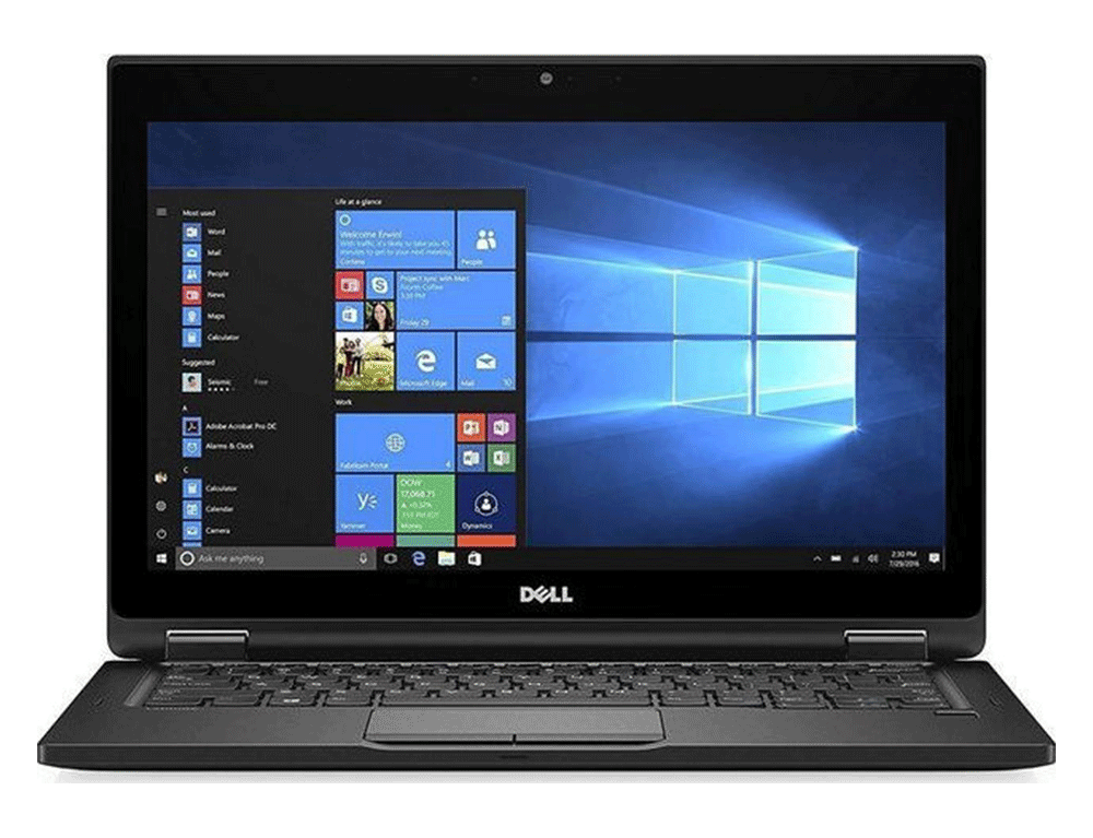 Εικόνα Dell Latitude 5280 - Οθόνη αφής 12,5" - Intel Core i5 7ης γενιάς 7xxxU - 8GB RAM - 240GB M.2 SSD - Webcam - Windows 10 Pro