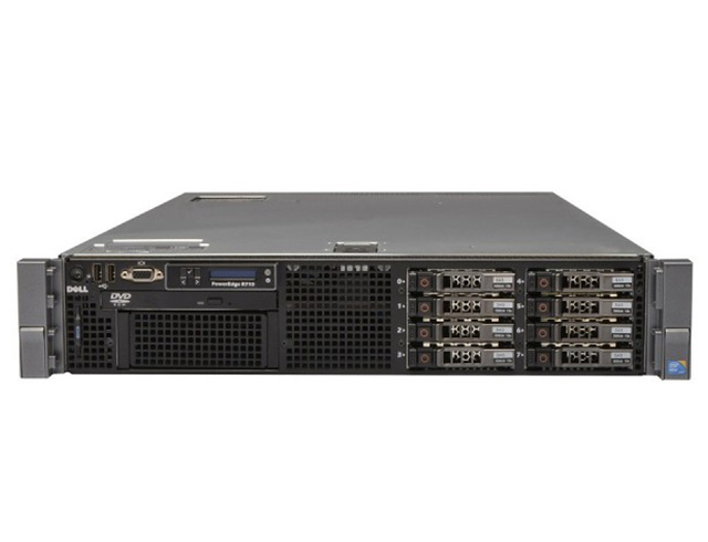 Εικόνα Server Dell PowerEdge R710 - 2x Hexa Core Intel Xeon E5645 - 16GB RAM - 5x 300GB HDD - 2x PSU