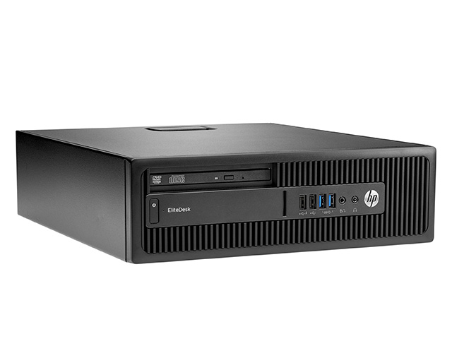 Εικόνα HP EliteDesk 800 G2 SFF - Intel Core i5 6ης γενιάς 64xx - 8GB RAM - 240GB SSD - DVD - Windows 10 Pro