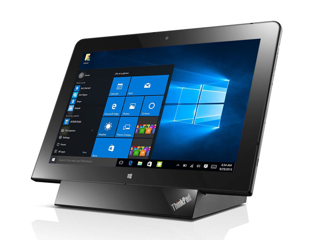 Εικόνα Tablet 10" Lenovo Thinkpad 10 - Οθόνη αφής 10.1" - Intel Atom Z3795 - 4GB RAM - 64GB ROM - Windows 10 + Docking Station