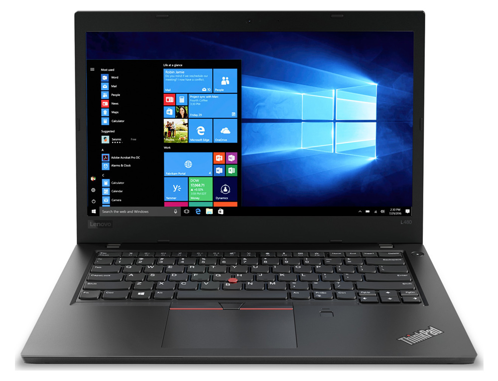 Εικόνα Lenovo ThinkPad L580 - Οθόνη Full HD 15.6" - Intel Core i3 8ης γενιάς 8xxx - 8GB RAM - 120GB SSD - Χωρίς οπτικό δίσκο - Webcam - HDMI, USB-C - Windows 10 Pro