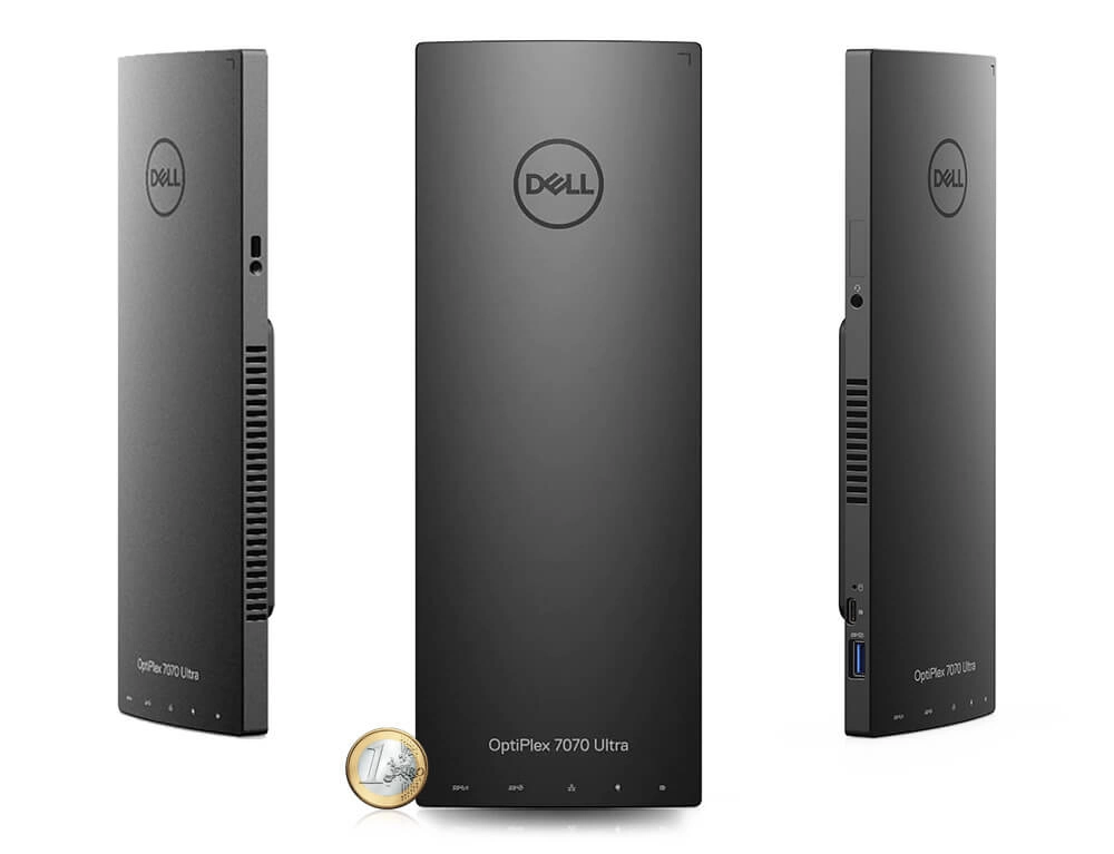 Εικόνα Dell OptiPlex 7070 Ultra - Intel Core i3 8xxxU - 8GB RAM - 256GB SSD - Καλώδιο USB Type C σε HDMI - Windows 10 Pro