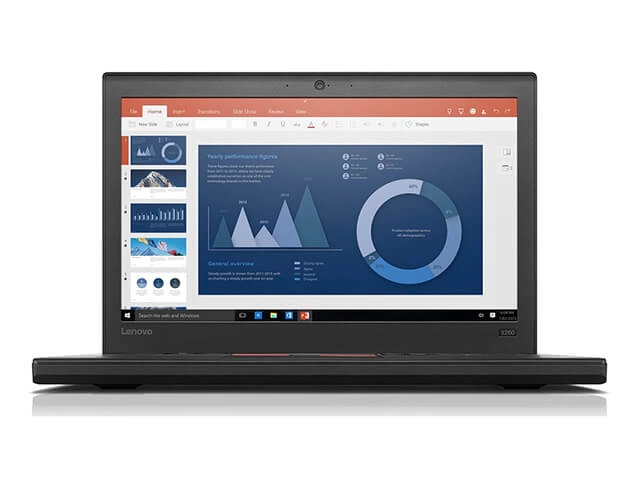 Εικόνα Lenovo ThinkPad X260 - Οθόνη 12.5" - Intel Core i5 6ης γενιάς 6xxx - 8GB RAM - 240GB SSD - Χωρίς οπτικό δίσκο - Webcam - Windows 10 Pro