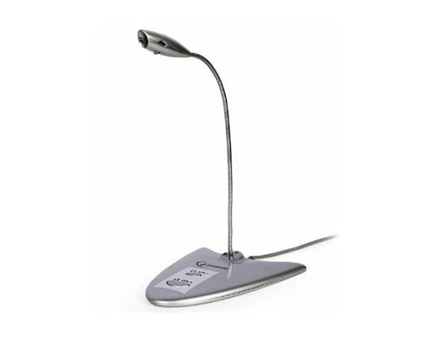 Εικόνα Επιτραπέζιο Μικρόφωνο Gembird USB (MIC-DU-01) με integrated Sound card