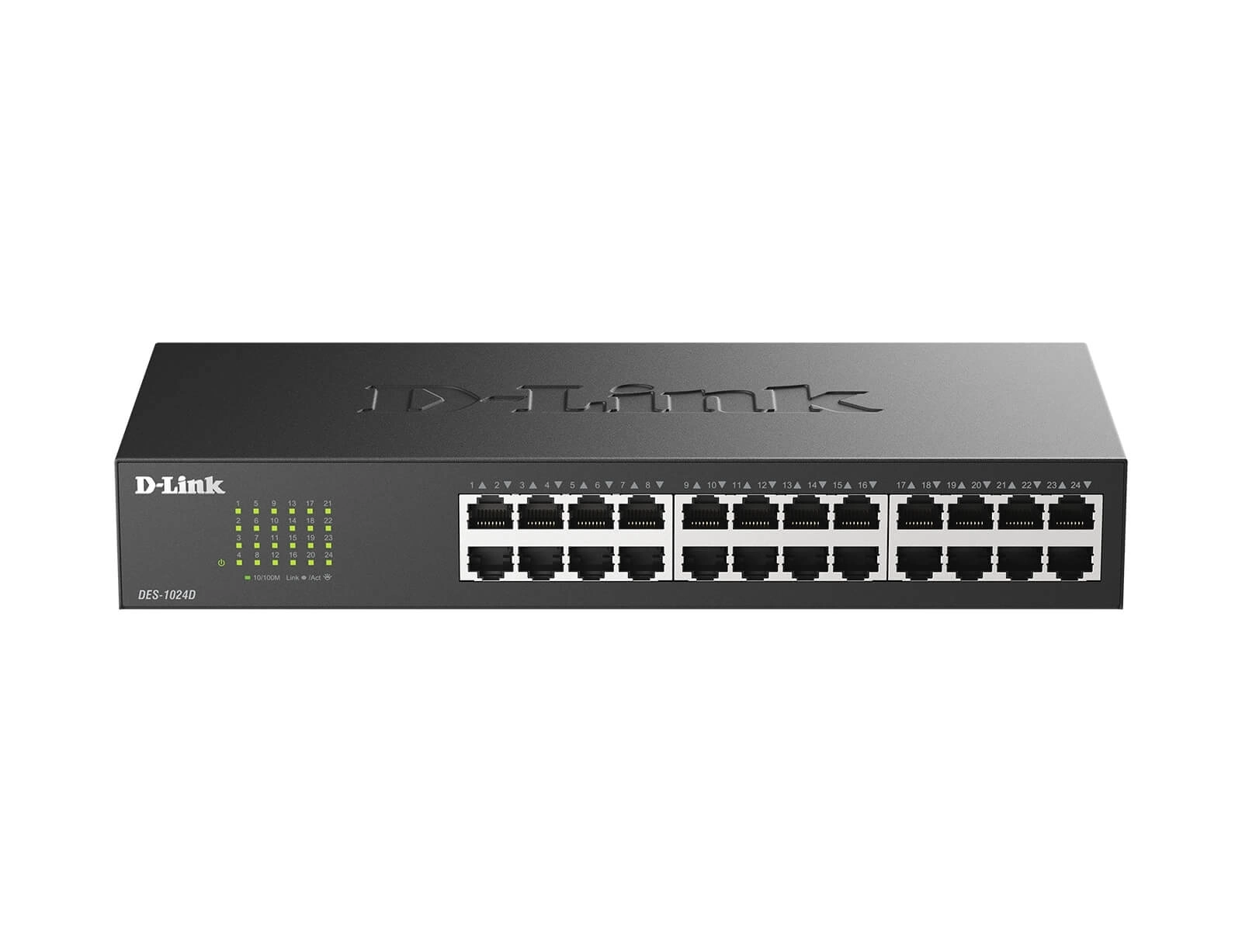 Εικόνα Switch D-Link (DES-1024D) - L2, Unmanaged, 24x Ports, 10/100 Mbps