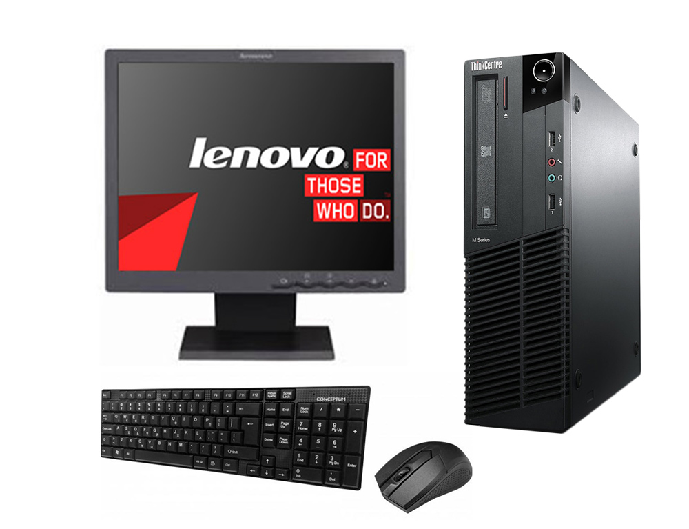 PC Set Lenovo ThinkCentre M78 SFF AMD A4 5300B 4GB RAM 500GB HDD