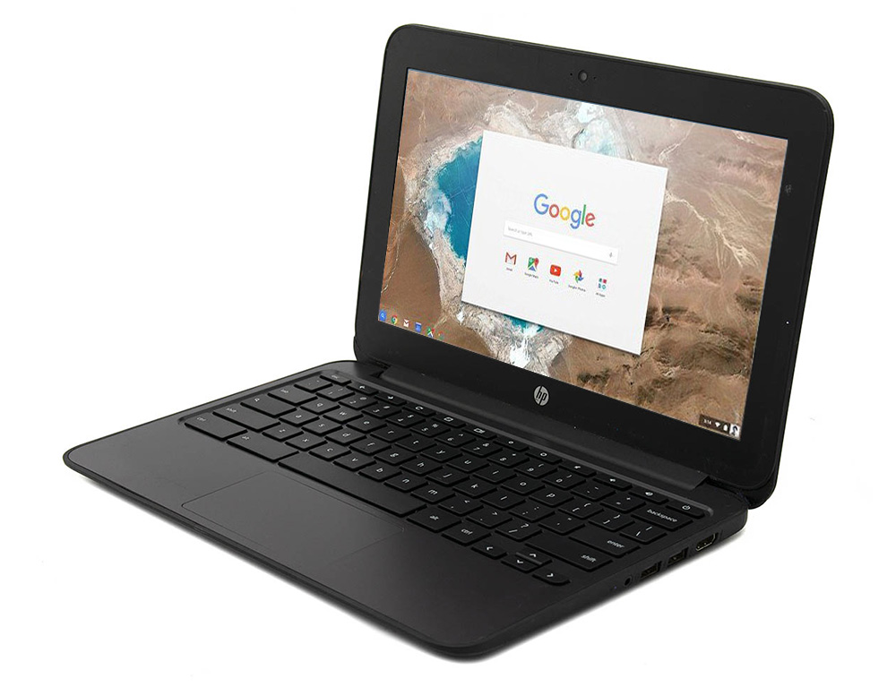 Εικόνα HP Chromebook 11 G5 - Οθόνη HD 11.6" - Intel Celeron N3060 - 4GB RAM - 32GB ROM - Webcam - Chrome OS - Black