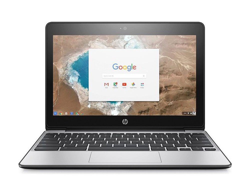 Εικόνα HP Chromebook 11 G5 - Οθόνη HD 11.6" - Intel Celeron N3060 - 4GB RAM - 16GB ROM - Webcam - US Keyboard - Chrome OS
