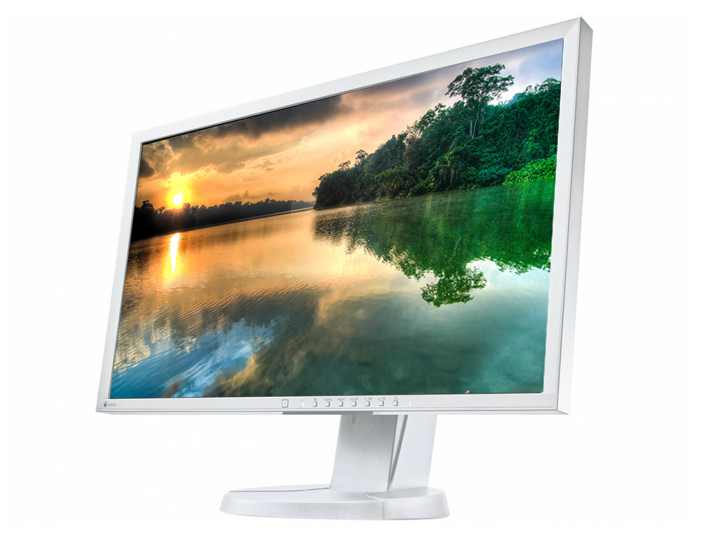 Εικόνα Monitor 23" Eizo FlexScan EV2336W - Ανάλυση Full HD - VGA, DVI-D, DisplayPort - White
