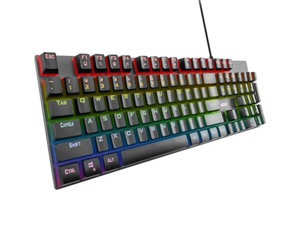 Εικόνα Gaming Πληκτρολόγιο Noxo Retaliation (NO329913) - USB - Black 