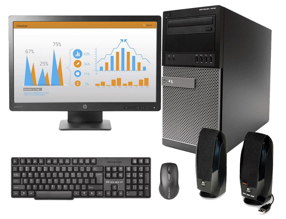 PC Set Dell Optiplex 7010 Tower - Intel Core i5 3ης Γενιάς 3xxx - 8GB ...