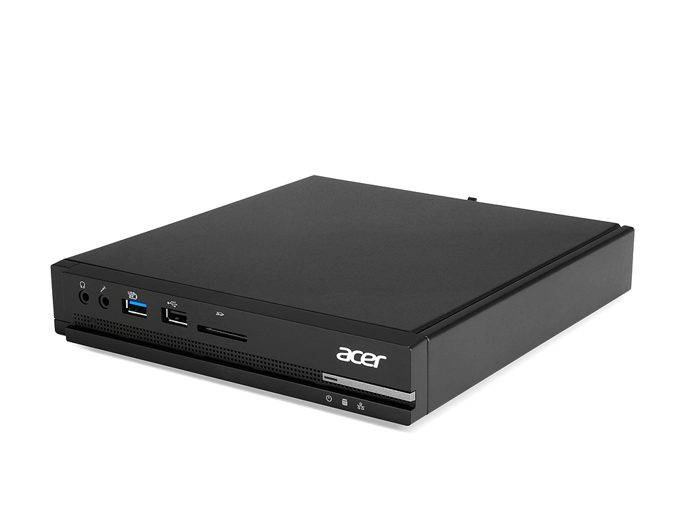 Εικόνα Acer Veriton N4630G Tiny - Intel Celeron G1840T - 4GB RAM - 120GB SSD - Χωρίς οπτικό δίσκο - Windows 10 Home