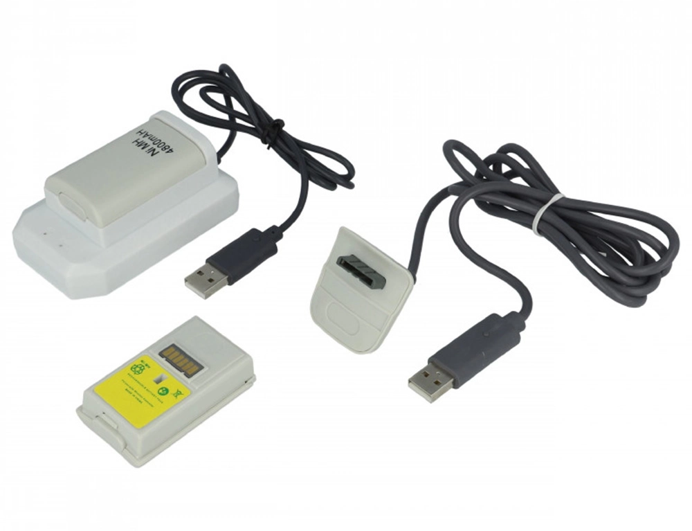 Εικόνα Play & Charge Kit με 2x μπαταρίε + φορτιστή για χειριστήριο Xbox 360