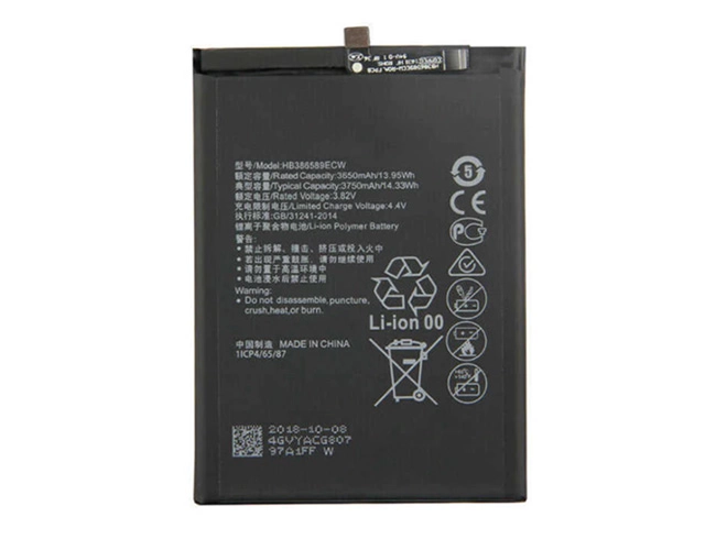 Εικόνα Μπαταρία συμβατή Huawei Honor 8X / Mate 20 Lite / HB386590ECW,/ HB386589ECW 3750mAh OEM