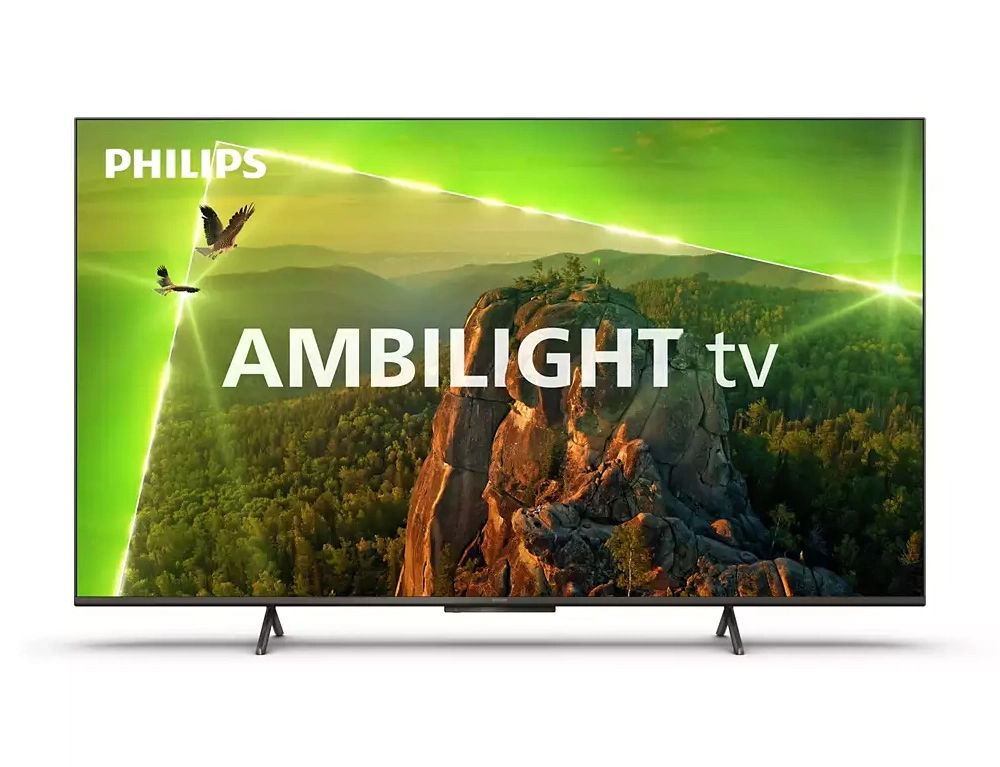 Εικόνα Smart TV 65" Philips (65PUS8118/12) με ενσωματωμένο Ambilight - Ανάλυση 4K UHD HDR 10 - Dolby Atmos, Dolby Vision - USB, HDMI 2.1, Wi-Fi, Bluetooth, Ethernet