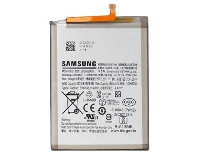 Εικόνα EB-BA536ABY Samsung Battery Li-Ion 5000mAh (Service pack) for Samsung SM-A336B Galaxy A33 5G