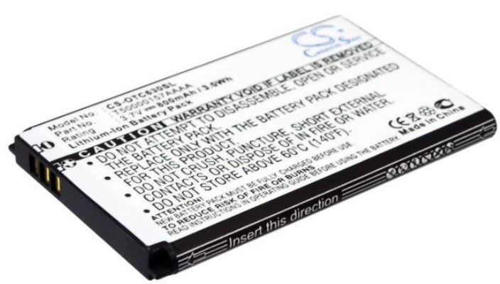 Εικόνα T50000157AAAA Alcatel Battery (Compatible) for One Touch Series C630, C630A, C635, C701, C707, C717, V670 600mAh