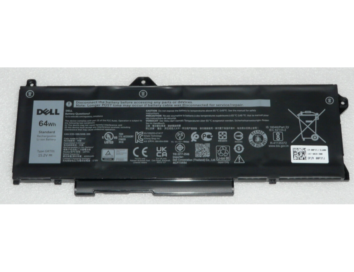 Εικόνα 0P3TJ / R05P0 Battery Dell (Original) for Latitude 5421 5431 5521 5531 / Precision 3470 / 3561 / 3571 / 3581 64Wh 15.2v