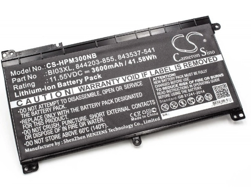 Εικόνα BI03XL / ON03XL HP Battery (Compatible) for Stream 14-CB / Pavilion x360 13-U Series 3500mAh 844203-006 / 915486-855
