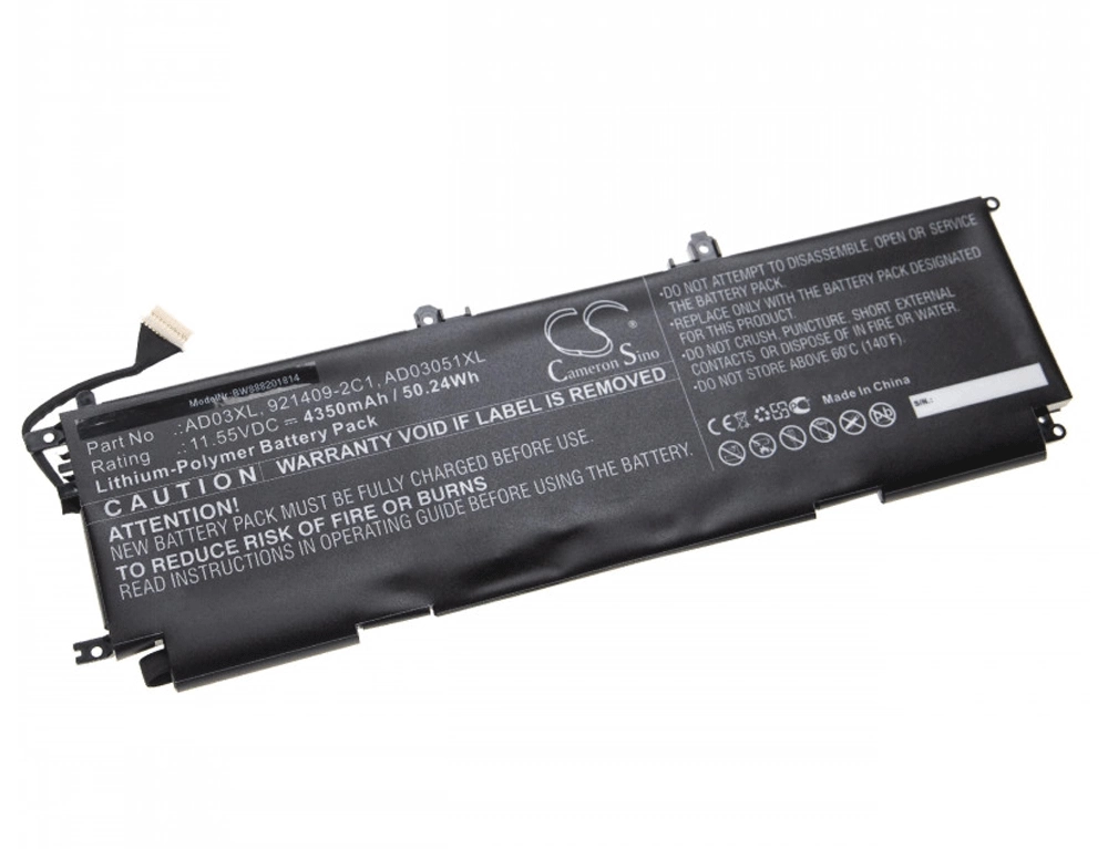 Εικόνα AD03XL HP Battery (Compatible) for Envy 13-AD Series 921439-855 11.55V 51.4Wh