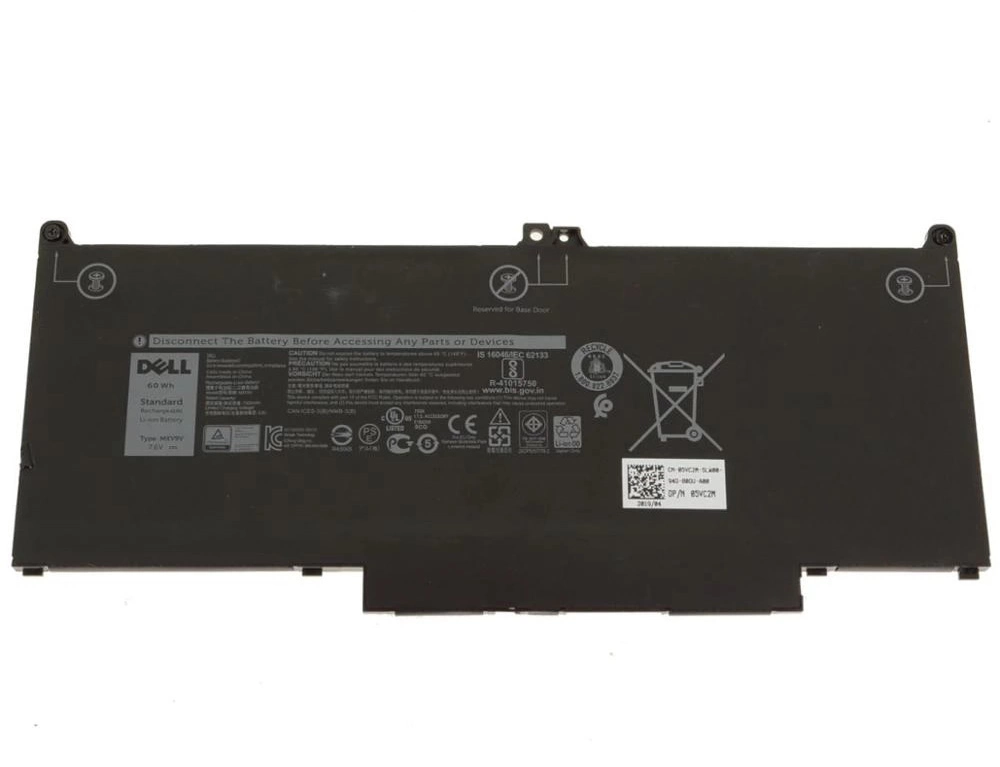Εικόνα N2K62 Dell Battery (ΟΕΜ) fol Latitude Series 5300 / 5310 / 7300 / 7400 / 7306 / WXW80 60Wh