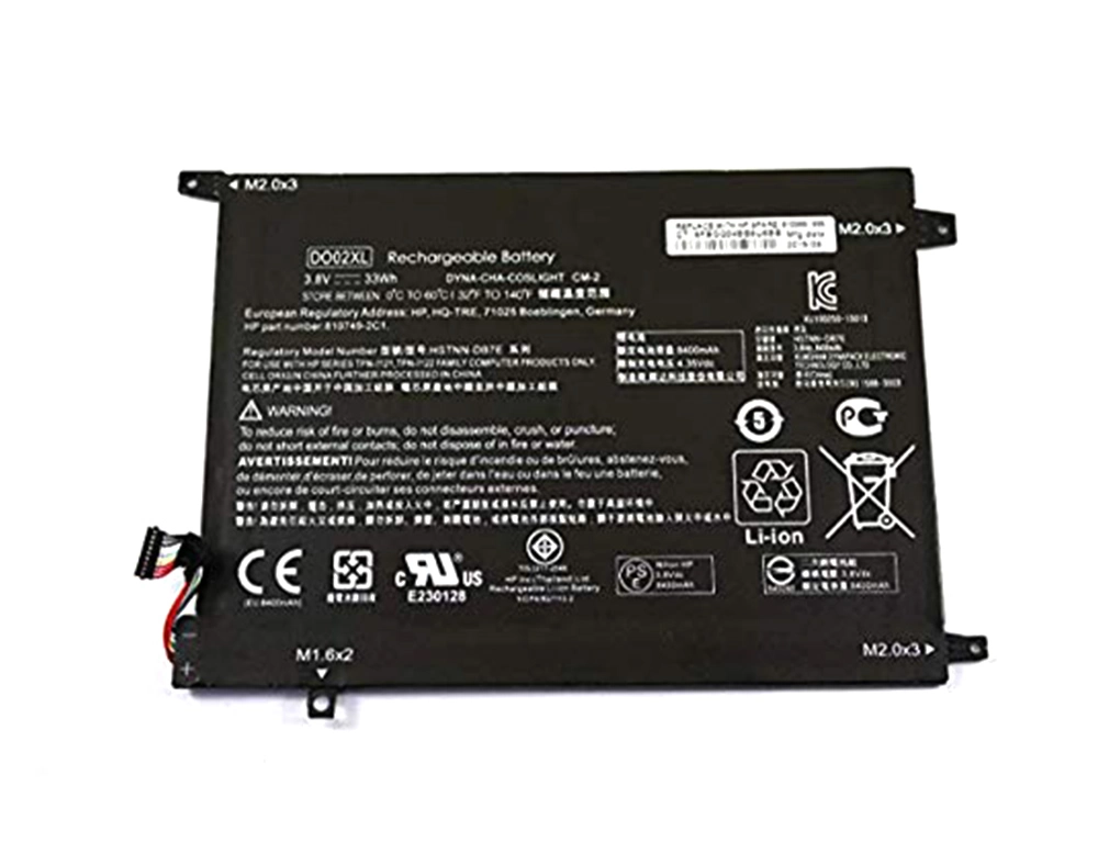 Εικόνα DO02XL HP Battery (Compatible) for Pavilion X2-10 Series 3.8V 8200mAh