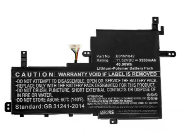 Εικόνα B31N1842 Asus Battery (Compatible) for X531,X513,S533,S531,S513,R528,M513,KM513,K553,K513,F513,D513 11.52V