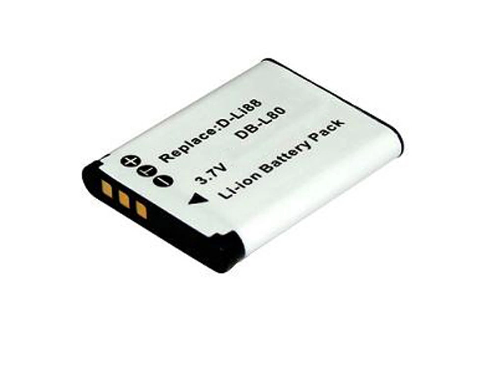 Εικόνα D-LI88 / DB-L80 / PX-1686 Battery (Compatible) Pentax D-LI88, Sanyo DB-L80, Toshiba Camileo SX500, PX1686 - 740mAh