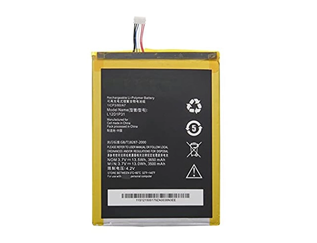 Εικόνα Μπαταρία συμβατή Lenovo L12D1P31 A1000 3500 ΜΑΗ Bulk