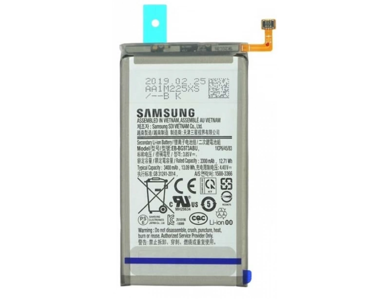 Εικόνα EB-BG973ABU Samsung Battery Li-Ion 3400mAh (Original Service pack) for Samsung SM-G973F Galaxy S10