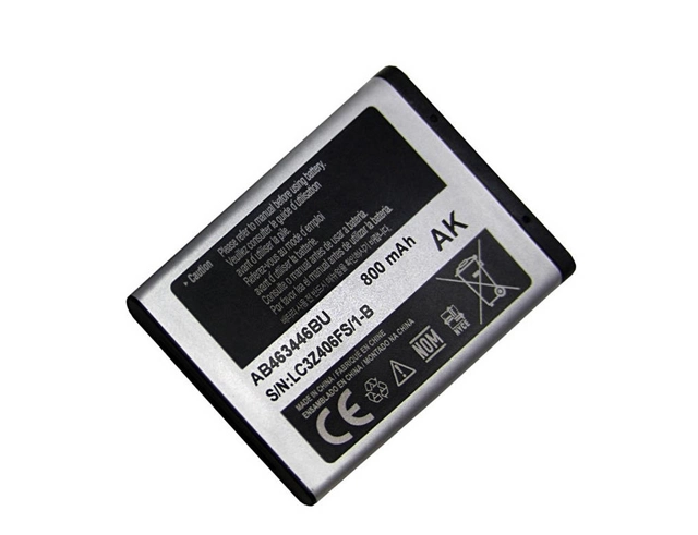 Εικόνα AB463446BU / AB463446BE Samsung Battery (OEM) for SGH-X630,SGH-X568,SGH-X680v,SGH-X680,SGH-X969,SGH-X550,SGH-B100,SGH-B130,SGH-B300,SGH-B320,SGH-B2100,SGH-A701 800mAh